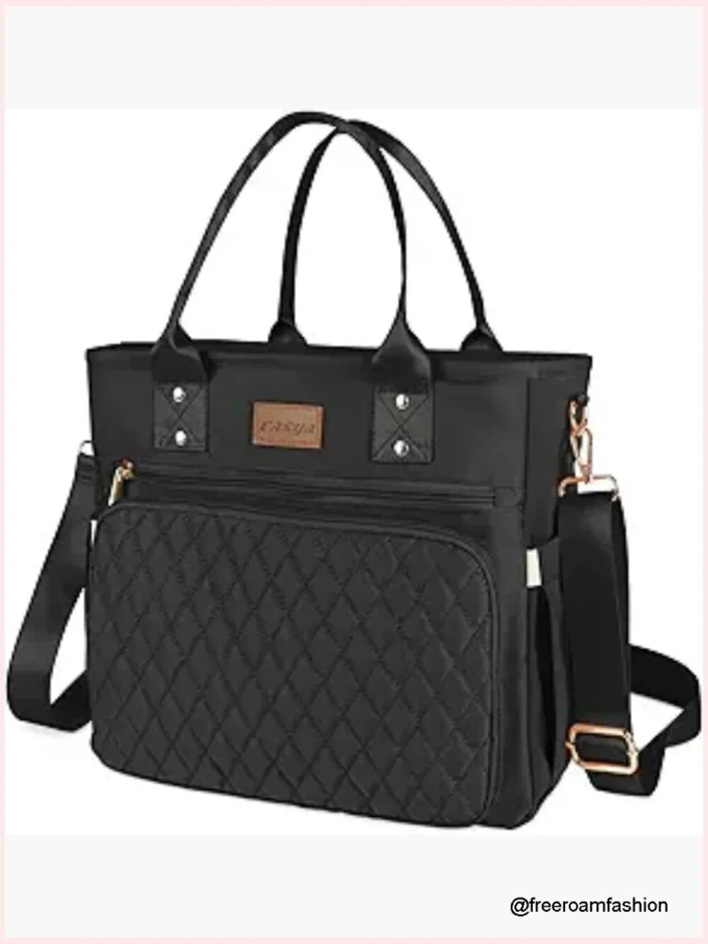 Large Insulated Lunch Tote Bag with Storage Pockets, Leakproof Cooler